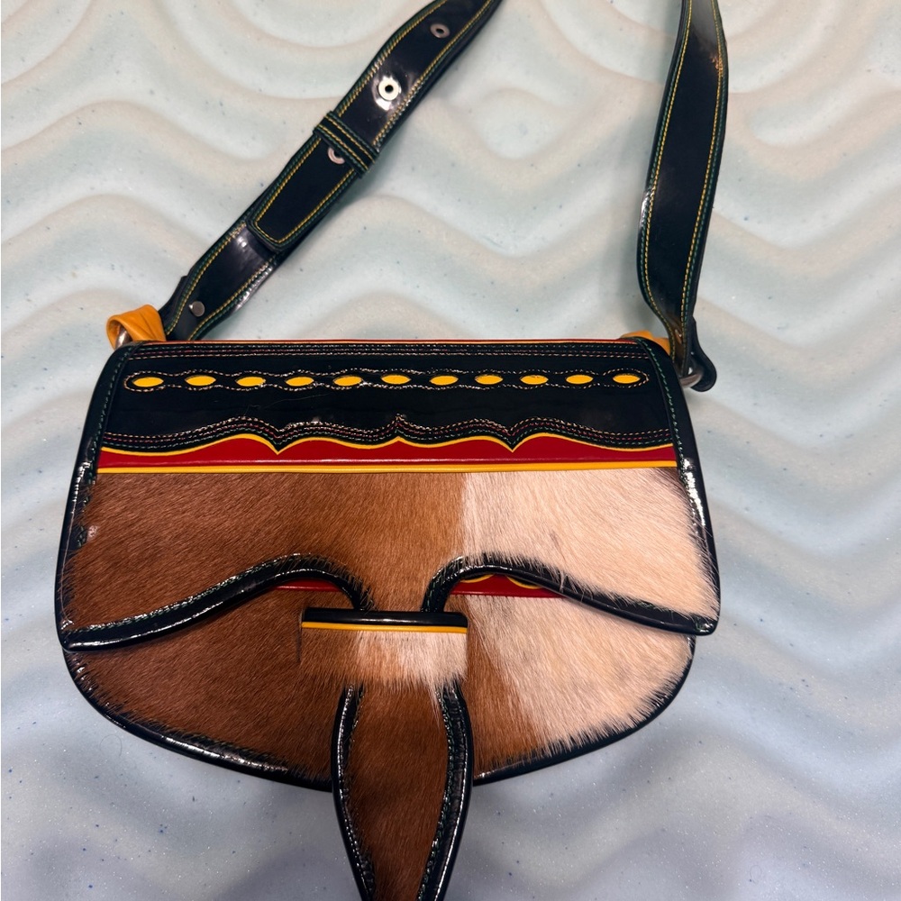 Elegant Multicolor Crossbody Bag